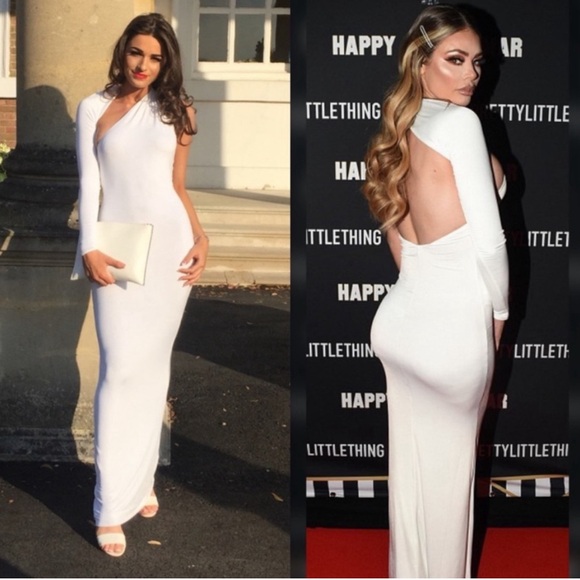 HOUSE OF CB MERVEILLE DRESS - WHITE MAXI DRESS NWT - Size S (Sold Out in Store) - Picture 4 of 4